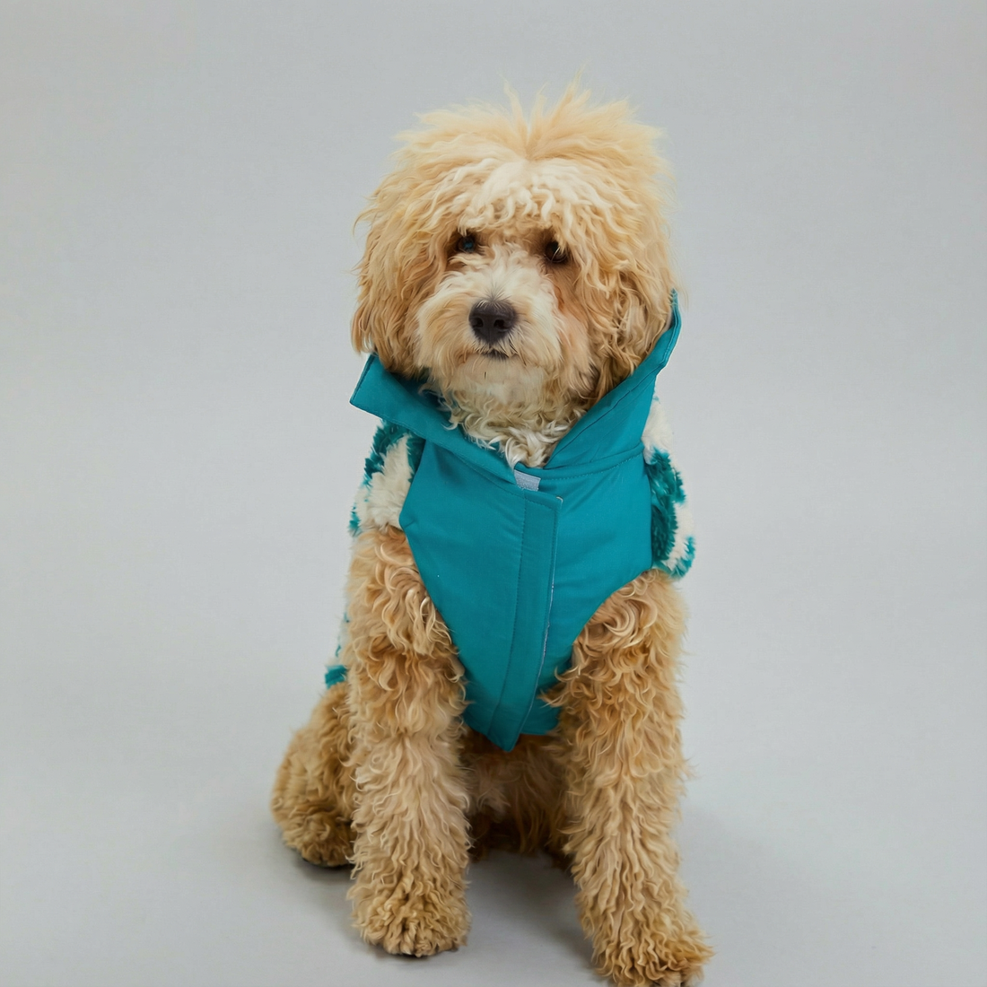 Turquoise Fleece Jacket