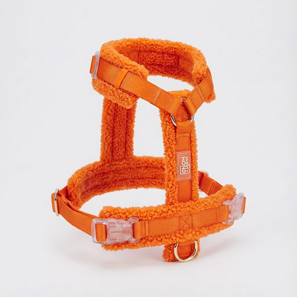 Teddy Harness Set - Orange
