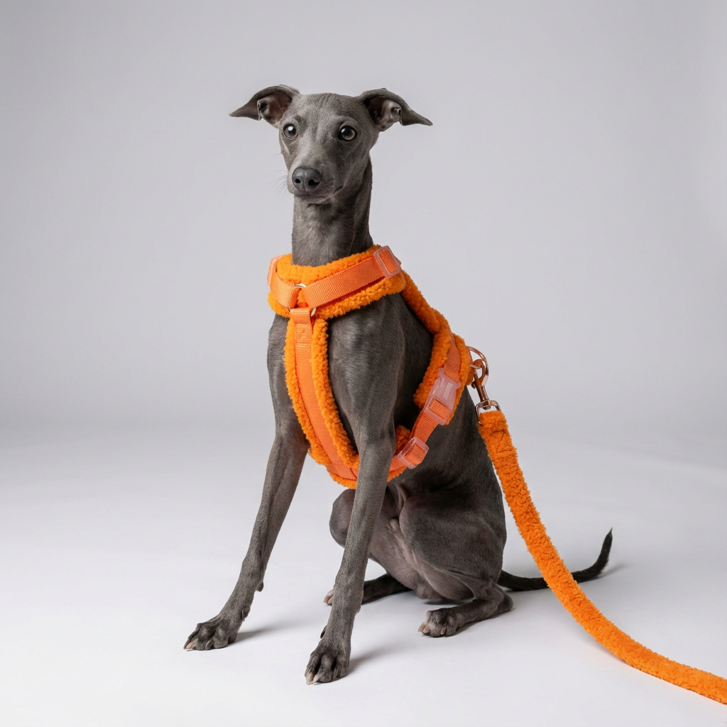 Teddy Harness Set - Orange