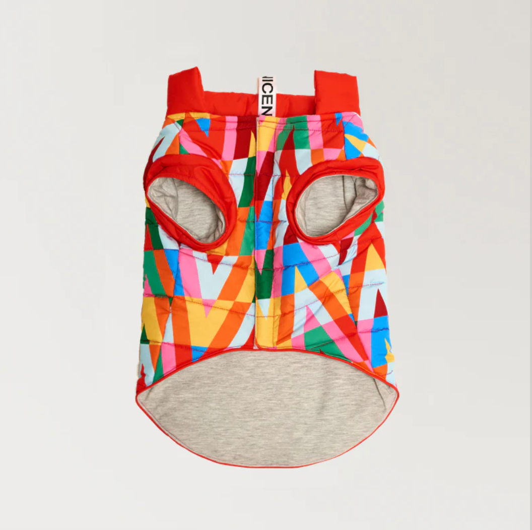 Color Splash Waterproof Puffer Jacket