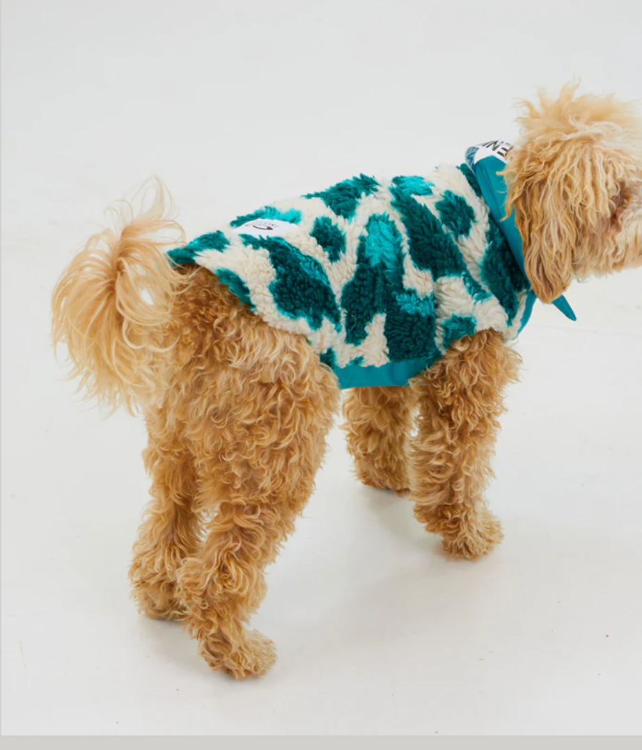 Turquoise Fleece Jacket