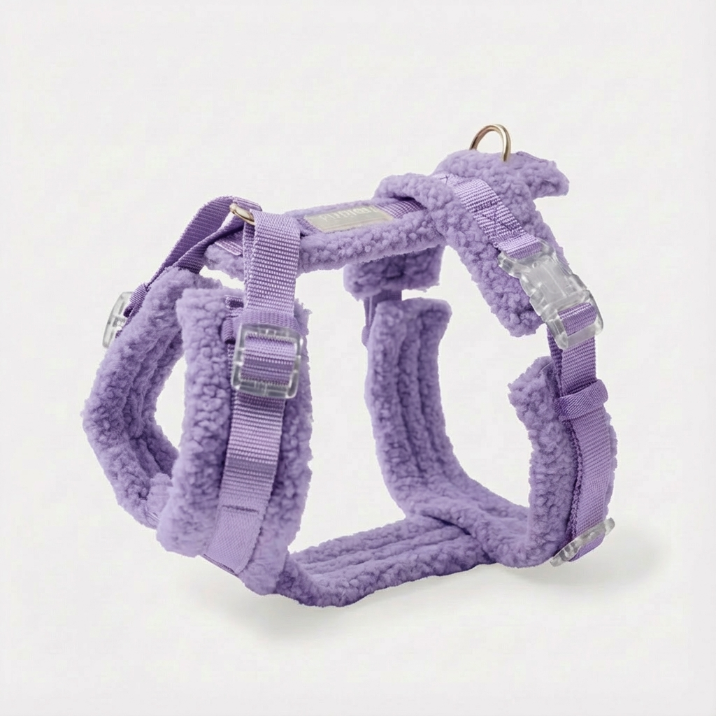 Teddy Harness Set - Purple
