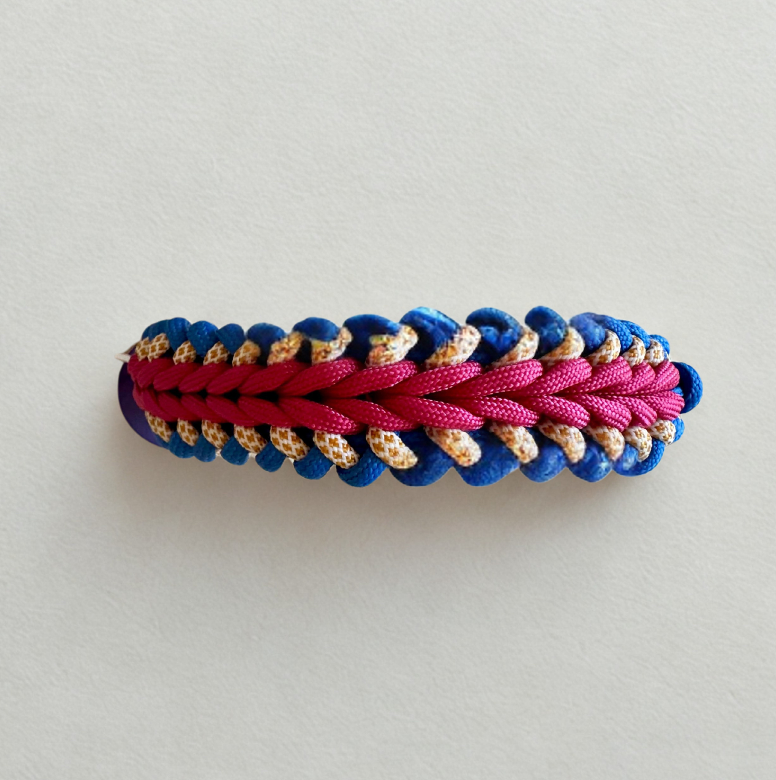 paracord-halsband-blau