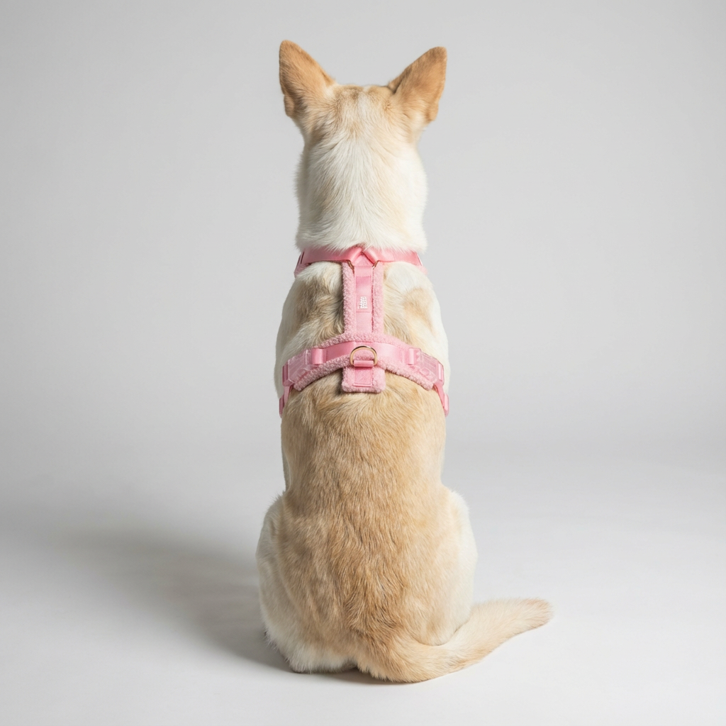 Hundegeschirr-Set Teddy Rosa